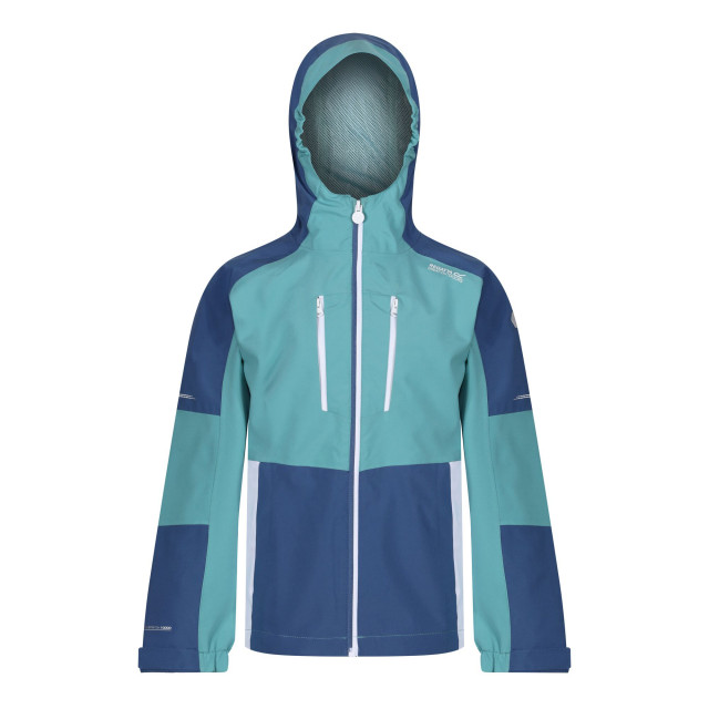 Regatta Kinder/kinder highton iv waterdichte jas UTRG9638_bristolbluedustydenim large