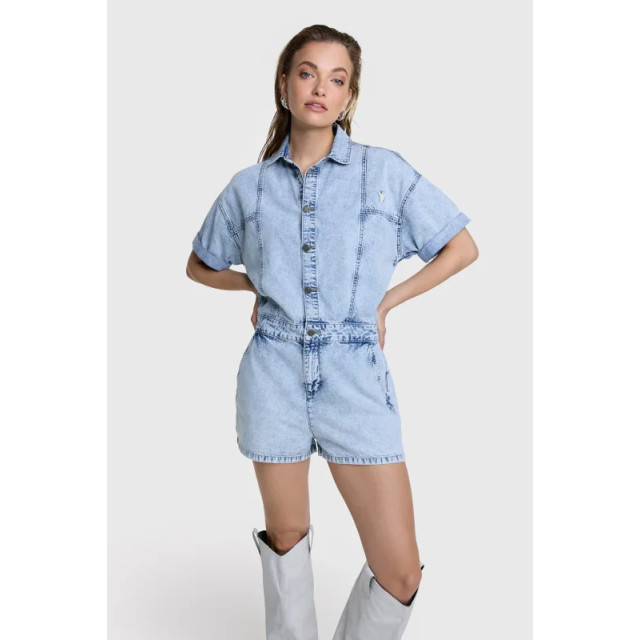 Alix The Label Denim playsuit - Denim playsuit - Alix The Label large