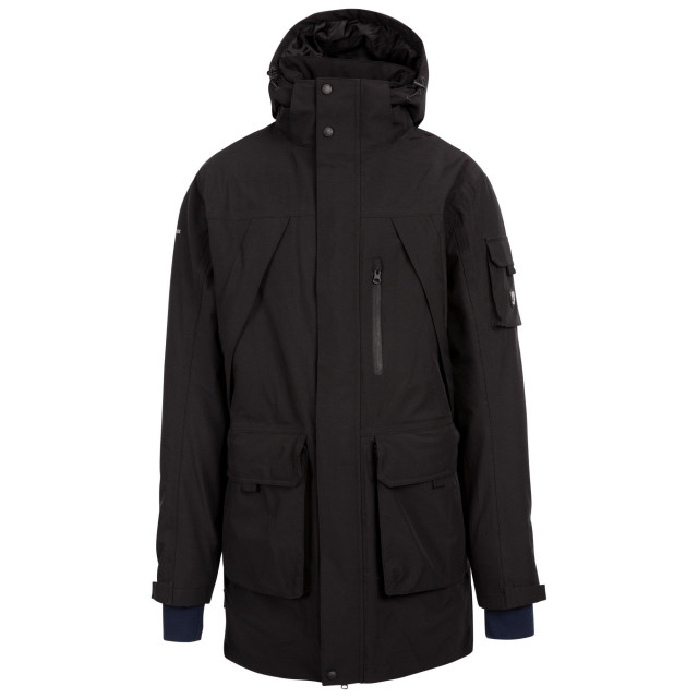 Trespass Heren pelsall tp75 waterdichte jas UTTP6097_black large