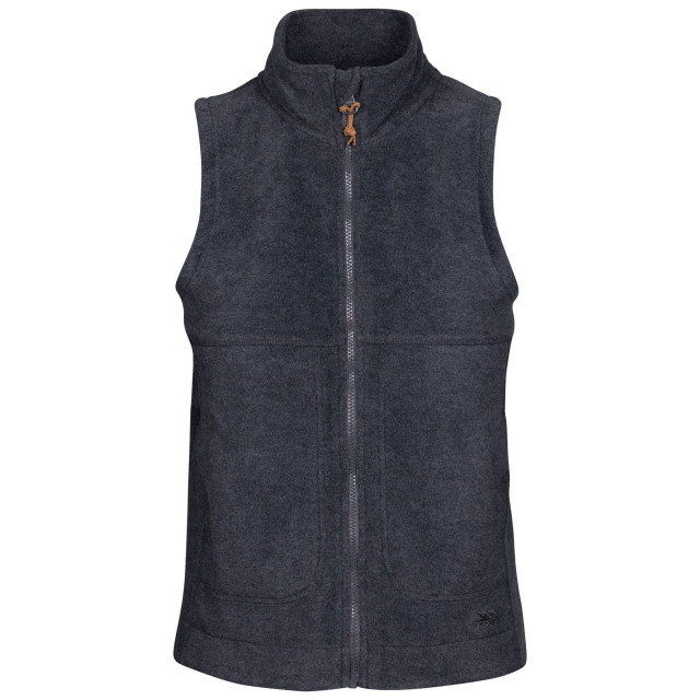 Trespass Dames talkative fleece at200 gilet UTTP6342_darkgreymarl large
