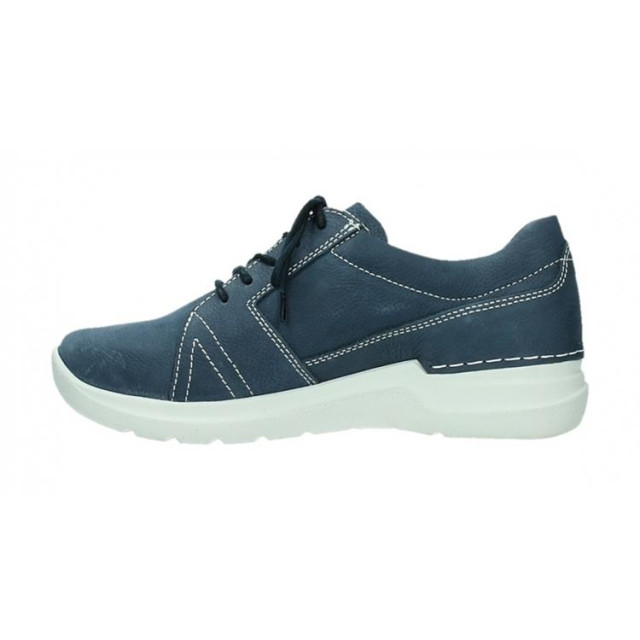 Wolky 00660911 Feltwell Antique nubuck Veterschoenen Blauw 00660911 Feltwell Antique nubuck large