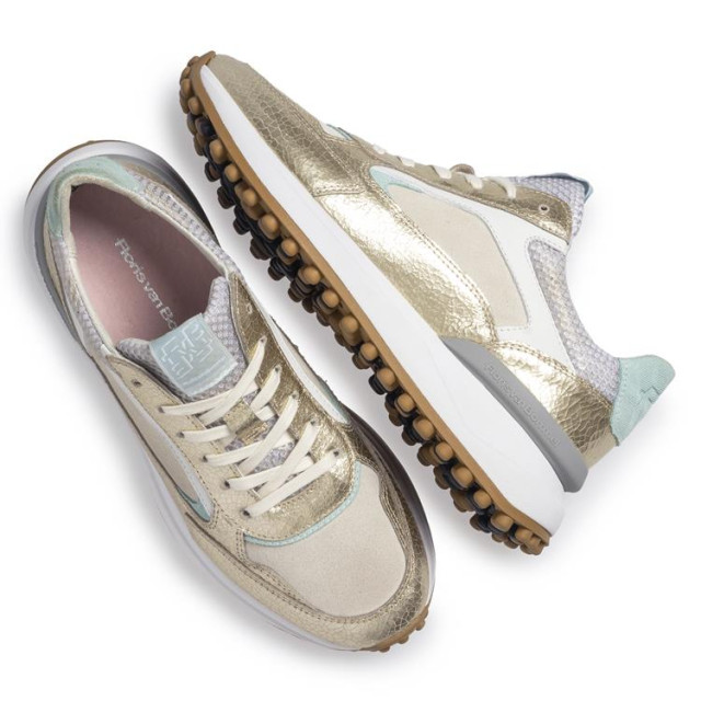 Floris van Bommel SFW-10099 Sneakers Goud SFW-10099 large