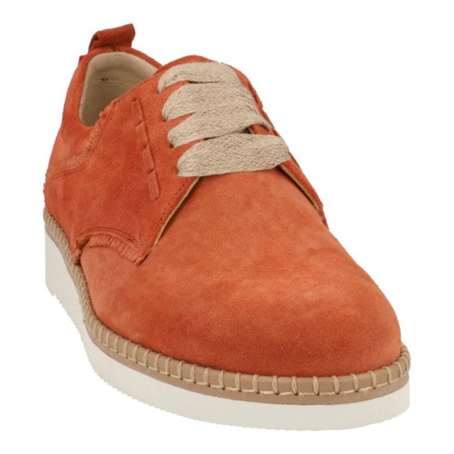 Durea 6238 wijdte H Veterschoenen Oranje 6238 wijdte H large