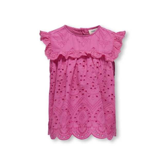 Only Kogcleo life sl emb button top wvn framboos 2381.45.0001 large
