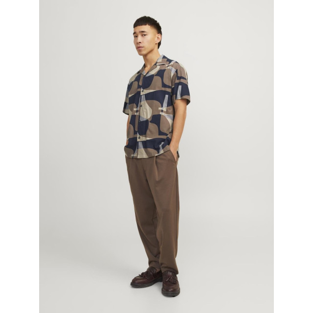 Jack & Jones Jprblacarnaby print resort shirt s dessin 5319.79.0010 large