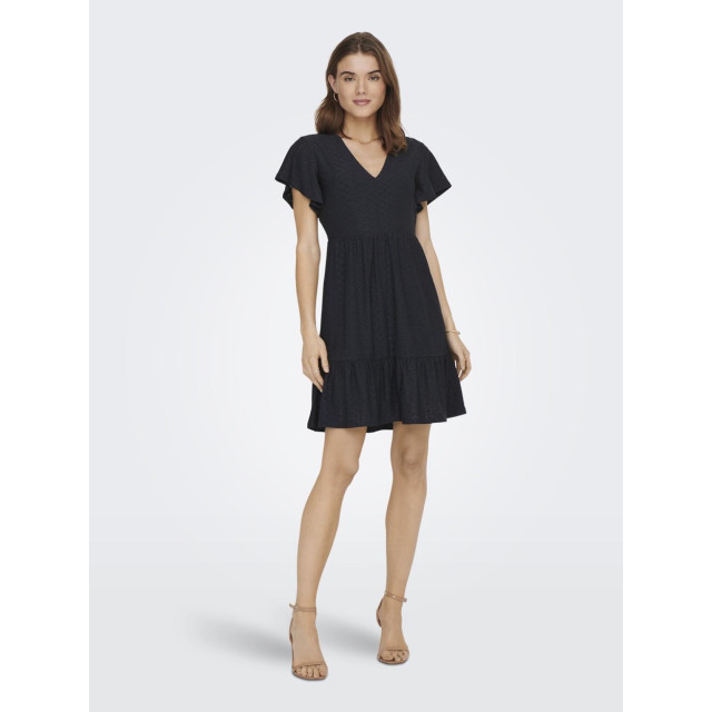 Only Onlsandra ss v-neck dress jrs navy 4409.37.0061 large Only Onlsandra ss v-neck dress jrs navy 4409.37.0061 large