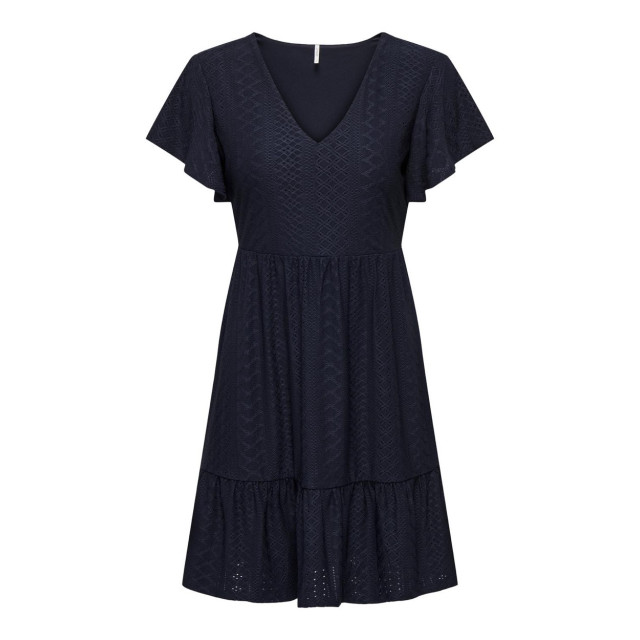 Only Onlsandra ss v-neck dress jrs navy 4409.37.0061 large Only Onlsandra ss v-neck dress jrs navy 4409.37.0061 large