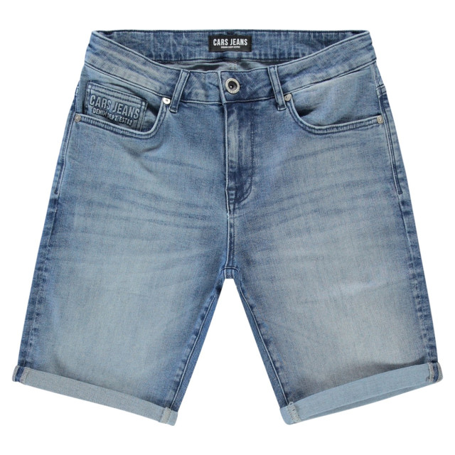 Cars Falcon short bleached uaed blue denim 5150.35.0178 large