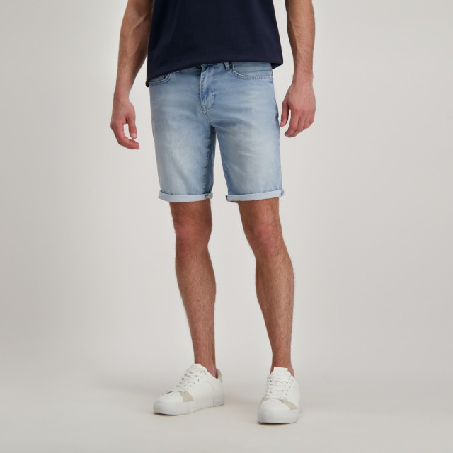 Cars Falcon short bleached uaed blue denim 5150.35.0178 large