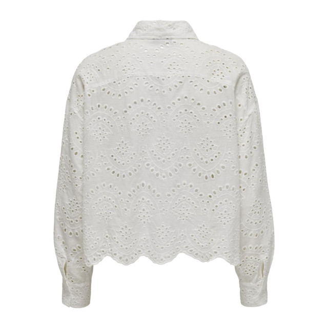 Only Onlvalais ls shirt wvn noos off-white 4309.02.0137 large