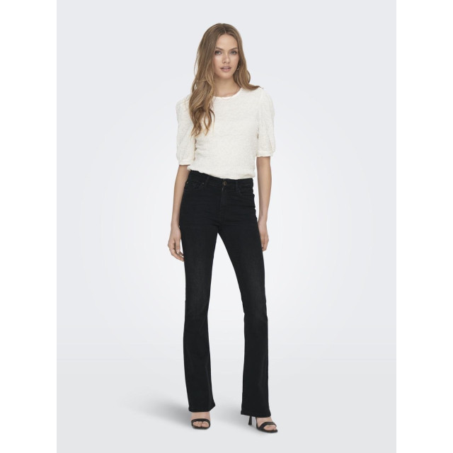 Only Onlblush mid flared dnm ta black denim 4105.81.0024 large