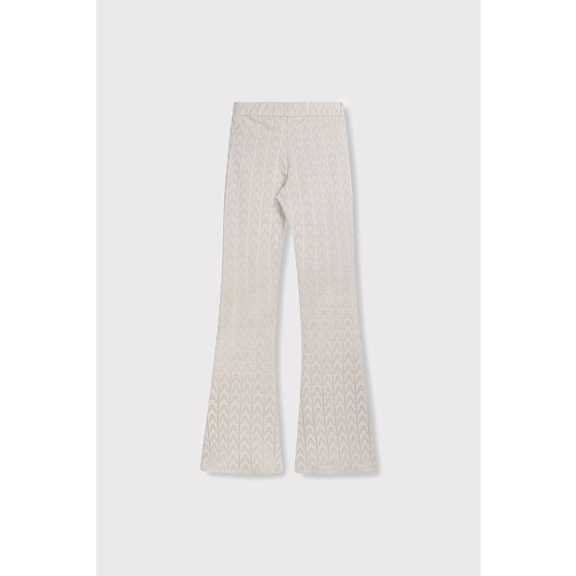 Alix The Label Ladeis knitte a jzquard pant taupe 4109.77.0060 large