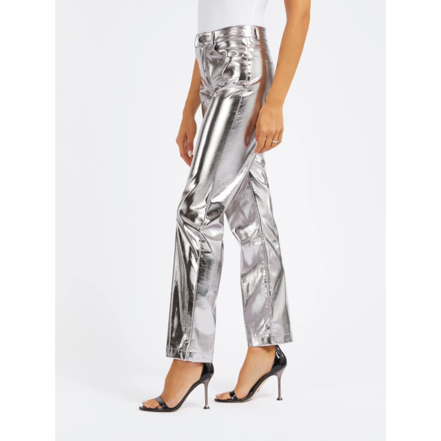 Guess Metalic pants zilverkleurig 4109.97.0006 large