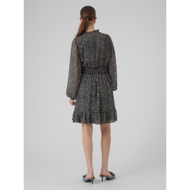 Vero Moda Vmholly ls frill short dress wvn ga dessin 4409.89.0330 large Vero Moda Vmholly ls frill short dress wvn ga dessin 4409.89.0330 large