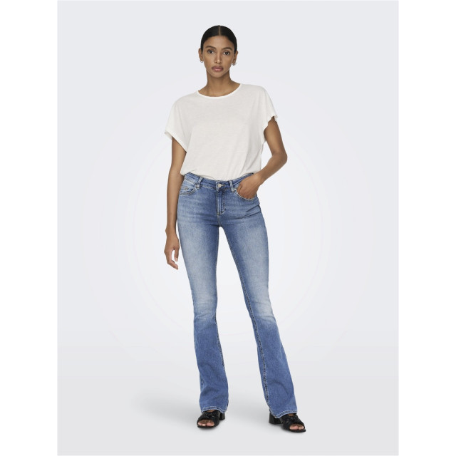 Only Onlblush life mid flared dnm tai467 blue denim 4105.35.0121 large