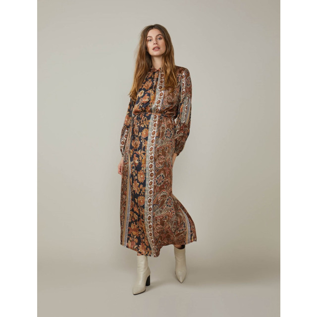 Summum Dress flower print roest 4419.73.0002 large