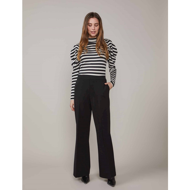 Summum Mockneck top viscose ea stripe - 4389.80.0209 large
