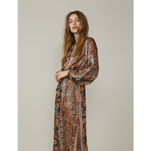 Summum Dress flower print roest 4419.73.0002 large