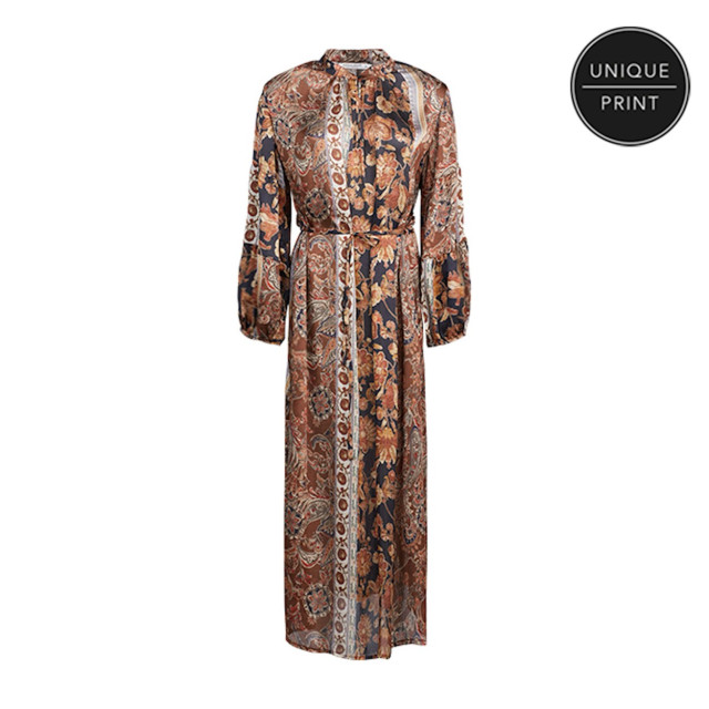 Summum Dress flower print roest 4419.73.0002 large