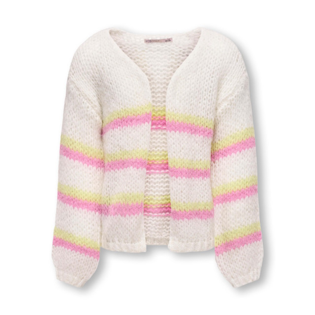 Only Kognordic life ls stripe cardigan ecru dessin 2249.08.0004 large