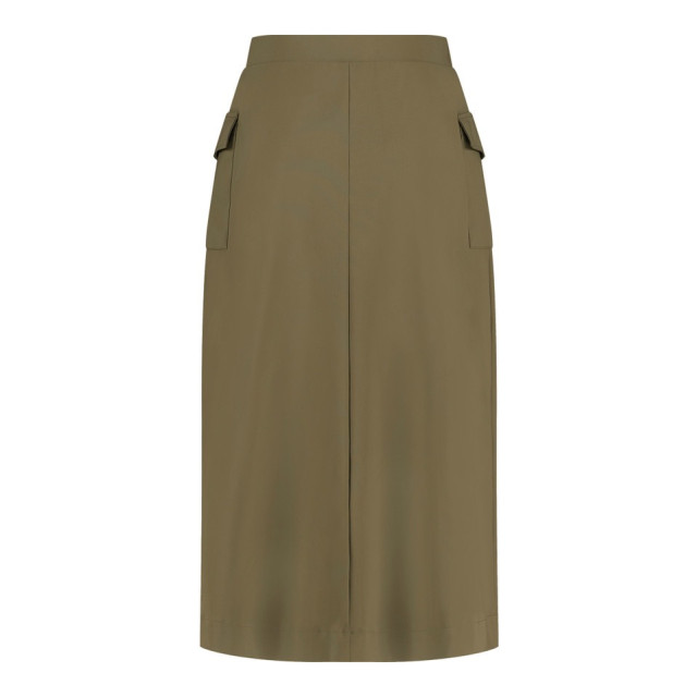 Studio Anneloes Lucy bonded cargo skirt army 4489.26.0006 large
