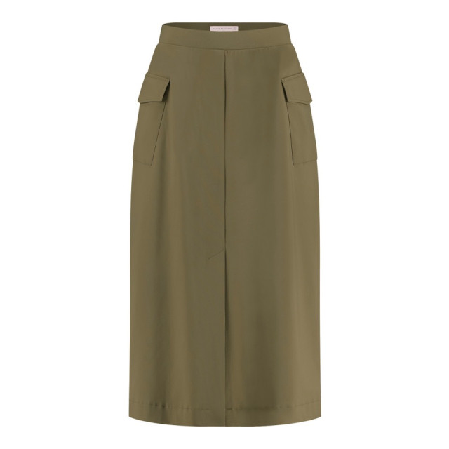 Studio Anneloes Lucy bonded cargo skirt army 4489.26.0006 large