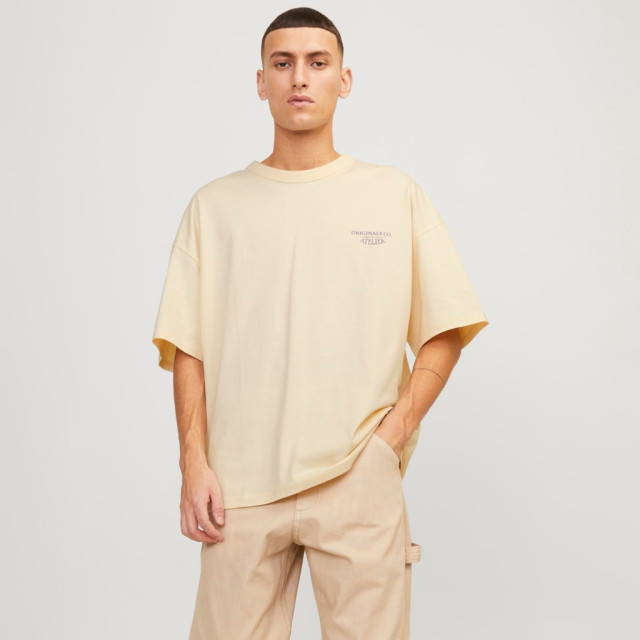 Jack & Jones Santorini oversize fit tee 12252644-BUT-L large