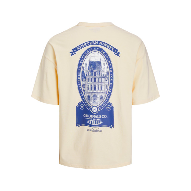 Jack & Jones Santorini oversize fit tee 12252644-BUT-L large