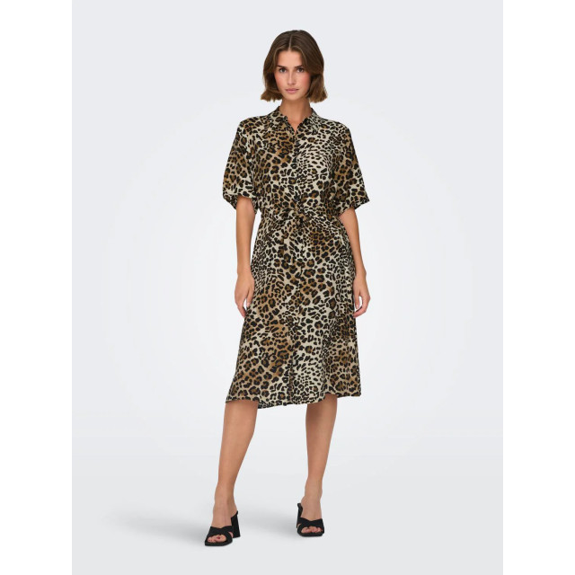 Jacqueline de Yong Barbara 2/4 midi shirt dress 15323341 large