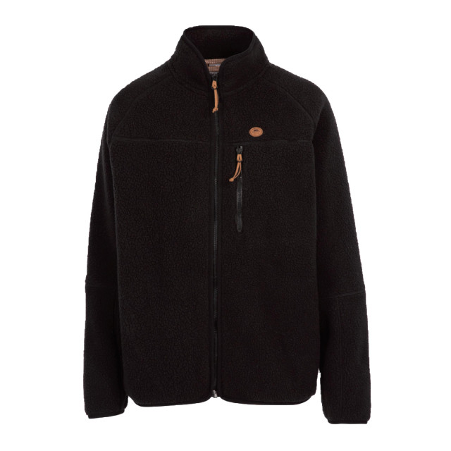 Trespass Dames quake leren biezen fleece jas UTTP6607_black large