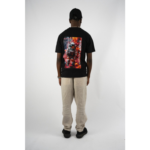 Black Donkey Space explorer t-shirt i black CH4-MCSET24-BL large