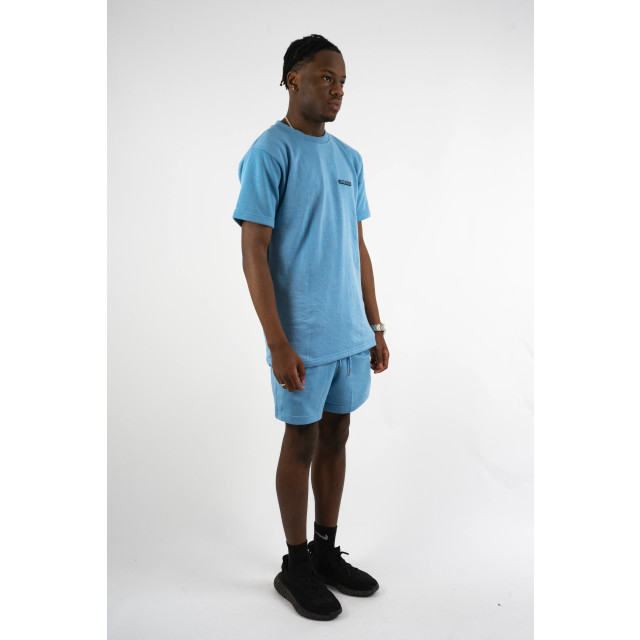 Black Donkey Relaxt summer t-shirt i blue CH4-MCRS24-BL large