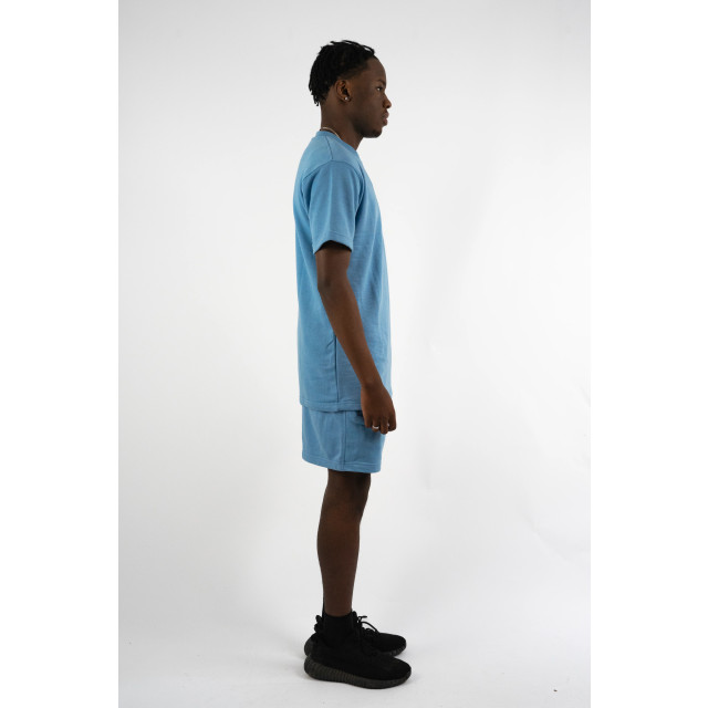 Black Donkey Relaxt summer t-shirt i blue CH4-MCRS24-BL large