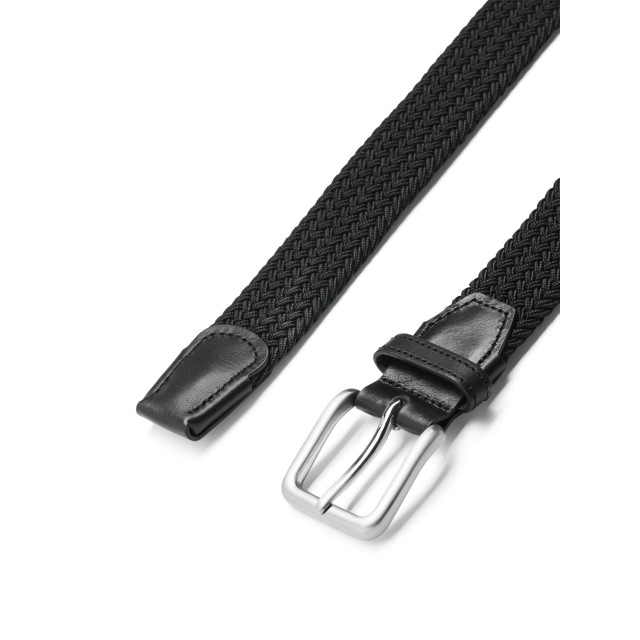 Jack & Jones Heren riem jacspring gevlochten 12118114-Zwart large