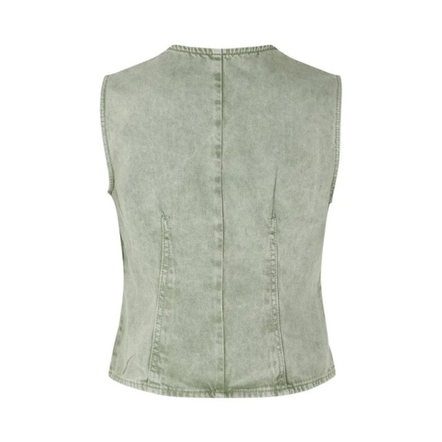 MbyM Flana-m denim vest green - Flana-M denim vest green - MbyM large