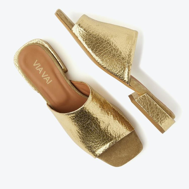 Via Vai 62037 Slippers Goud 62037 large