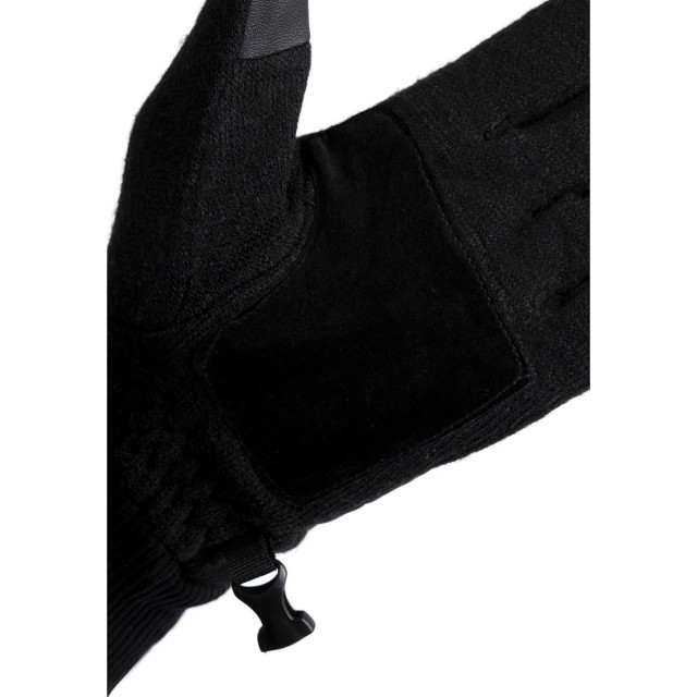 Trespass Heren douglas leren skihandschoenen UTTP6441_black large