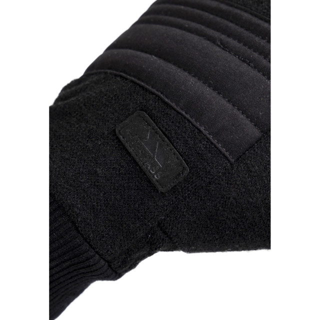 Trespass Heren douglas leren skihandschoenen UTTP6441_black large