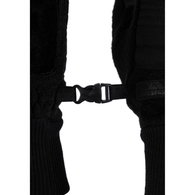 Trespass Heren douglas leren skihandschoenen UTTP6441_black large