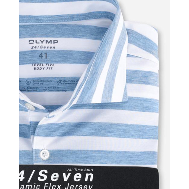Olymp 24/seven level overhemd met korte mouwen 075698-001-40 large
