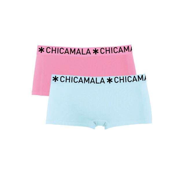 Muchachomalo Meisjes 2-pack boxershorts effen U-SOLID1215-31J large Muchachomalo Meisjes 2-pack boxershorts effen U-SOLID1215-31J large