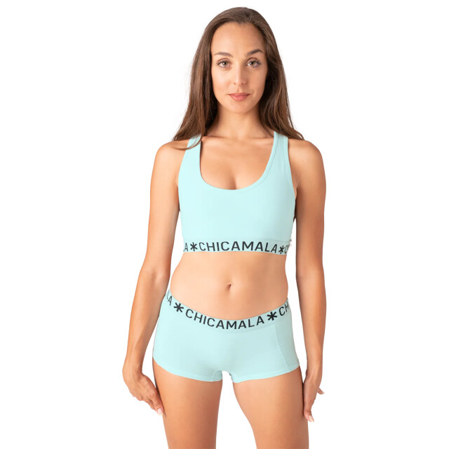 Muchachomalo Dames 2-pack racerback effen U-SOLID1220-29 large