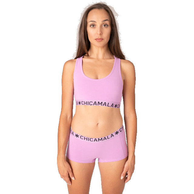 Muchachomalo Dames 2-pack racerback effen U-SOLID1220-30 large