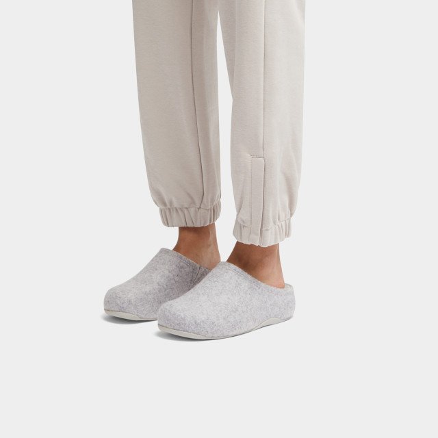FitFlop Shuv cushy felt clog slippers GL5 large