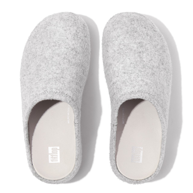 FitFlop Shuv cushy felt clog slippers GL5 large