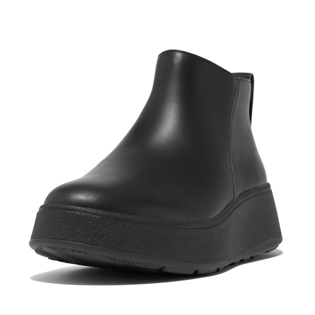 FitFlop F-mode leather flatform zip ankle boots GM2 large