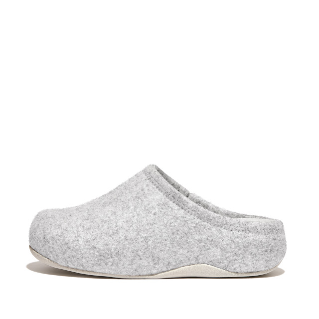 FitFlop Shuv cushy felt clog slippers GL5 large