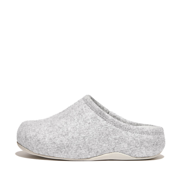 FitFlop Shuv cushy felt clog slippers GL5 large