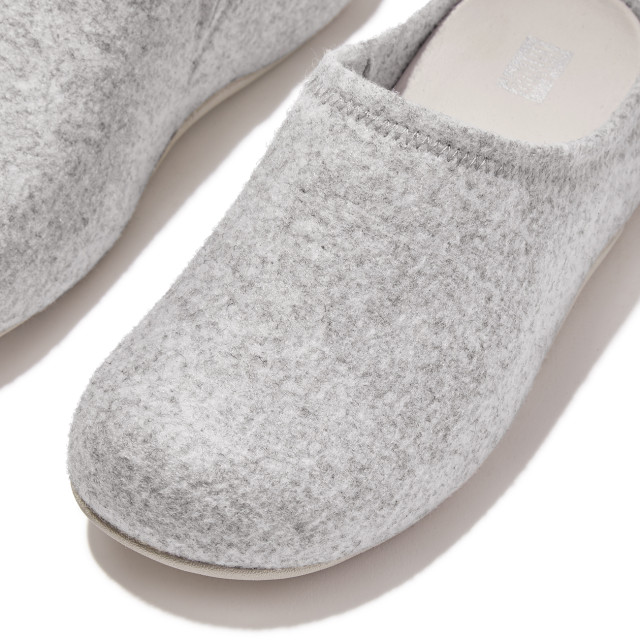 FitFlop Shuv cushy felt clog slippers GL5 large