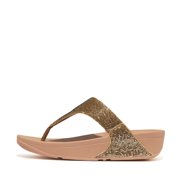 FitFlop Lulu toe post glitterball IF9 large FitFlop Lulu toe post glitterball IF9 large